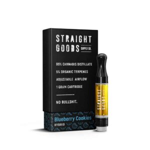 Straight Goods THC Cartridge – Blueberry Cookies (1G) buy weed online buy bulkcheapweed