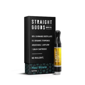 Straight Goods THC Cartridge – Maui Wowie (1G) buy weed online buy bulkcheapweed