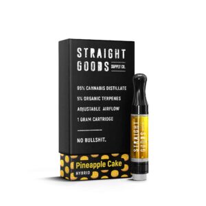 Straight Goods THC Cartridge – Pineapple Cake (1G) buy weed online buy bulkcheapweed