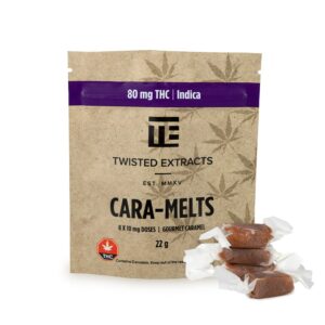 Twisted Extracts Cara-Melts (80mg THC)