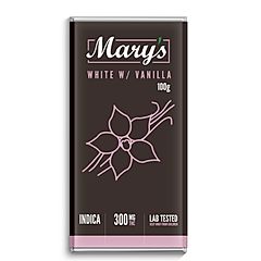 Mary's Medibles White Chocolate With Vanilla 300mg THC