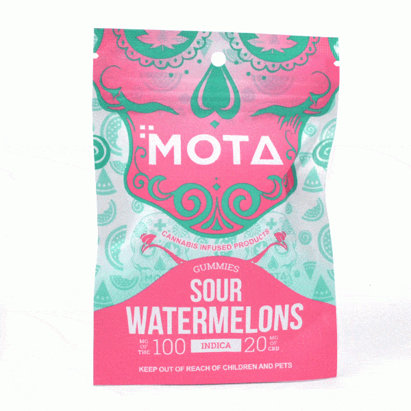 Mota Medicated Gummies - Sour Watermelons