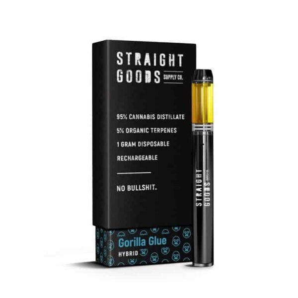 Straight Goods Disposable Pen - Gorilla Glue (1G)