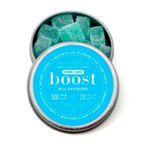 Boost Edibles Blue Raspberry Gummies (300mg THC) buy weed online buy bulkcheapweed