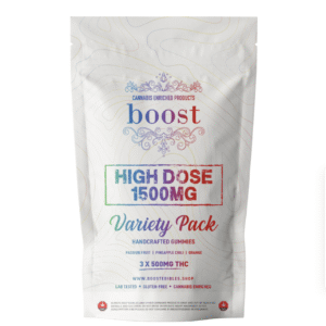 Boost Edibles High Dose Variety Pack Gummies (1500mg THC) buy weed online buy bulkcheapweed