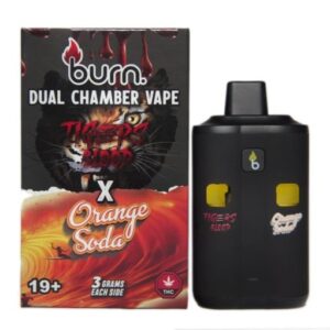 Burn 6 Gram Dual Chamber Disposable Vape – Tiger Blood + Orange Soda  (3+3 Gram) buy weed online buy bulkcheapweed