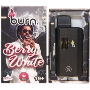 Burn – Berry White 3 Grams Disposable Vape buy weed online buy bulkcheapweed