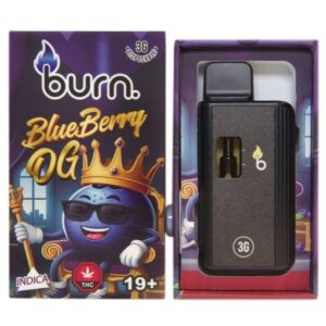 Burn – Blueberry OG 3 Grams Disposable Vape buy weed online buy bulkcheapweed