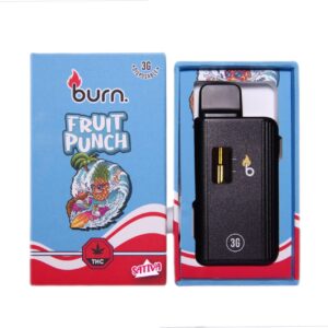 Burn – Fruit Punch 3 Grams Disposable Vape buy weed online buy bulkcheapweed