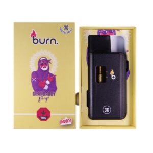 Burn – Granddaddy Purple 3 Grams Disposable Vape buy weed online buy bulkcheapweed