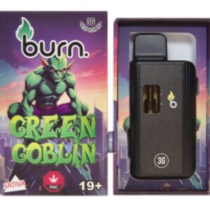 Burn – Green Goblin 3 Grams Disposable Vape buy weed online buy bulkcheapweed