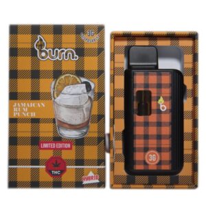 Burn – Jamaican Rum Punch 3 Grams Disposable Vape buy weed online buy bulkcheapweed