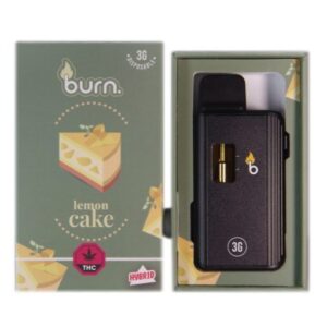 Burn – Lemon Cake 3 Grams Disposable Vape buy weed online buy bulkcheapweed