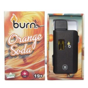 Burn – Orange Soda 3 Grams Disposable Vape buy weed online buy bulkcheapweed