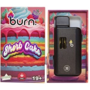 Burn – Sherb Cake 3 Grams Disposable Vape buy weed online buy bulkcheapweed