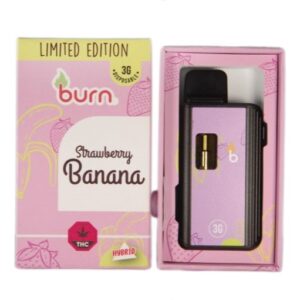 Burn – Strawberry Banana 3 Grams Disposable Vape buy weed online buy bulkcheapweed