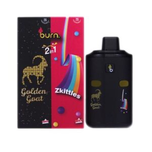 Burn Dual Chamber Vape – Golden Goat X Zkittles (2 Grams + 2 Grams) buy weed online buy bulkcheapweed