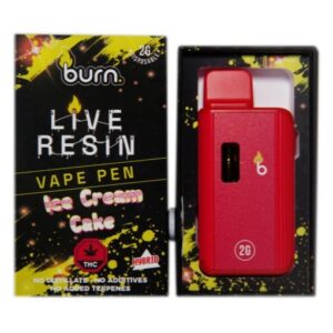 Burn Live Resin Disposable Vapes – Ice Cream Cake (2 Gram) buy weed online buy bulkcheapweed