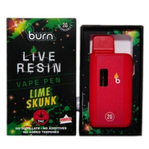 Burn Live Resin Disposable Vapes – Lime Skunk (2 Gram) buy weed online buy bulkcheapweed