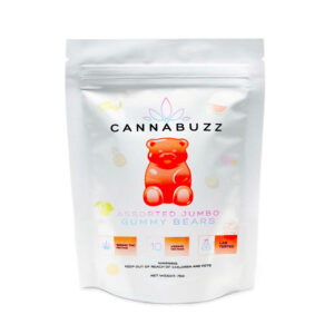 Cannabuzz Assorted Jumbo Gummy Bears (1000mg THC) buy weed online buy bulkcheapweed