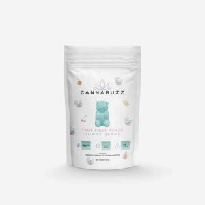 Cannabuzz Fruit Punch Gummy Bears (300mg THC) buy weed online buy bulkcheapweed