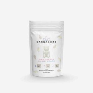 Cannabuzz Pina Colada Gummy Bears (150mg THC) buy weed online buy bulkcheapweed