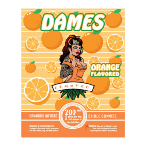 Dames Gummy Co. – Orange (200mg THC) buy weed online buy bulkcheapweed