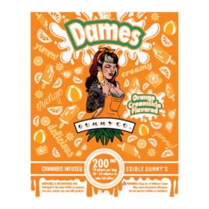 Dames Gummy Co. – Orange Creamsicle (200mg THC) buy weed online buy bulkcheapweed