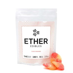 Ether Edibles – Fuzzy Peaches (180mg THC) buy weed online buy bulkcheapweed