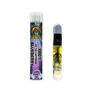 Golden Monkey Extracts ICED 1000MG THC Cartridge – Blueberry buy weed online buy bulkcheapweed