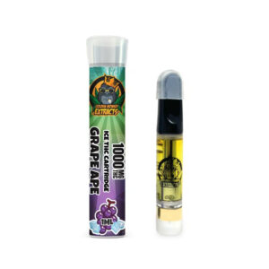 Golden Monkey Extracts ICED 1000MG THC Cartridge – Grape Ape buy weed online buy bulkcheapweed