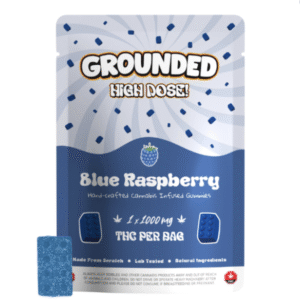 Grounded High Dose Bricks – Blue Raspberry 1000mg Gummy buy weed online buy bulkcheapweed
