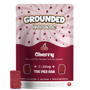 Grounded High Dose Bricks – Cherry 500mg Gummy buy weed online buy bulkcheapweed