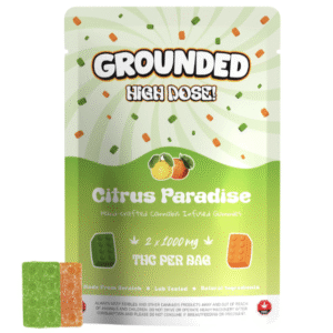 Grounded High Dose Bricks – Citrus Paradise 2000mg Gummies buy weed online buy bulkcheapweed