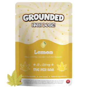 Grounded High Dose Leafs – Lemon 1000mg Gummies buy weed online buy bulkcheapweed