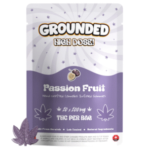 Grounded High Dose Leafs – Passion Fruit 1000mg Gummies buy weed online buy bulkcheapweed