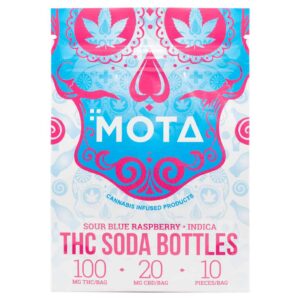 Mota Blue Raspberry THC Soda Bottles buy weed online buy bulkcheapweed