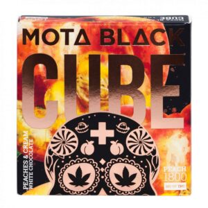 Mota Peaches and Cream White Chocolate Cube (1800mg THC) buy weed online buy bulkcheapweed