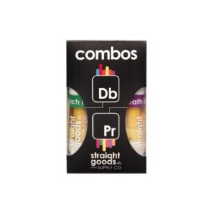 Straight Goods 2 In 1 Combos – Death Bubba + Peach Ringz (2 x 1 Gram Carts) buy weed online buy bulkcheapweed
