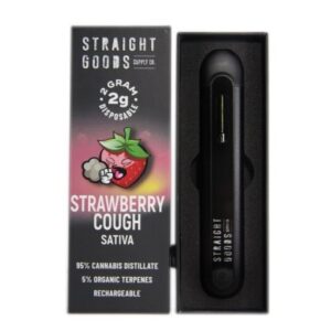 Straight Goods Disposable Pen – Strawberry Cough (2G) buy weed online buy bulkcheapweed