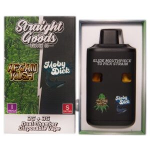 Straight Goods Dual Chamber Vape – Afghan Kush + Moby Dick (3 Grams + 3 Grams) buy weed online buy bulkcheapweed