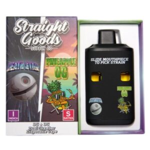 Straight Goods Dual Chamber Vape – Death Star + Pineapple OG (3 Grams + 3 Grams) buy weed online buy bulkcheapweed