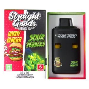 Straight Goods Dual Chamber Vape – Donny Burger + Sour Pebbles (3 Grams + 3 Grams) buy weed online buy bulkcheapweed