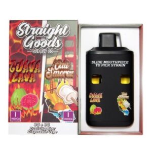 Straight Goods Dual Chamber Vape – Guava Lava + Cali Shmorez (3 Grams + 3 Grams) buy weed online buy bulkcheapweed
