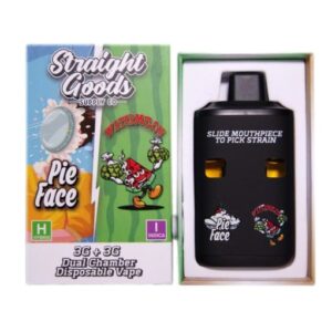 Straight Goods Dual Chamber Vape – Pie Face + Watermelon (3 Grams + 3 Grams) buy weed online buy bulkcheapweed