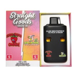 Straight Goods Dual Chamber Vape – Strawberry Cough + Lemonade (3 Grams + 3 Grams) buy weed online buy bulkcheapweed