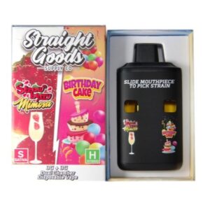 Straight Goods Dual Chamber Vape – Strawberry Mimosa + Birthday Cake (3 Grams + 3 Grams) buy weed online buy bulkcheapweed