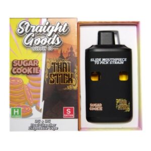 Straight Goods Dual Chamber Vape – Sugar Cookie + Thai Stick (3 Grams + 3 Grams) buy weed online buy bulkcheapweed