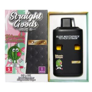 Straight Goods Dual Chamber Vape – Watermelon Bubblegum + Tom Ford (3 Grams + 3 Grams) buy weed online buy bulkcheapweed