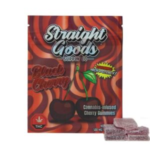 Straight Goods Edibles – Black Cherry (500mg THC) buy weed online buy bulkcheapweed